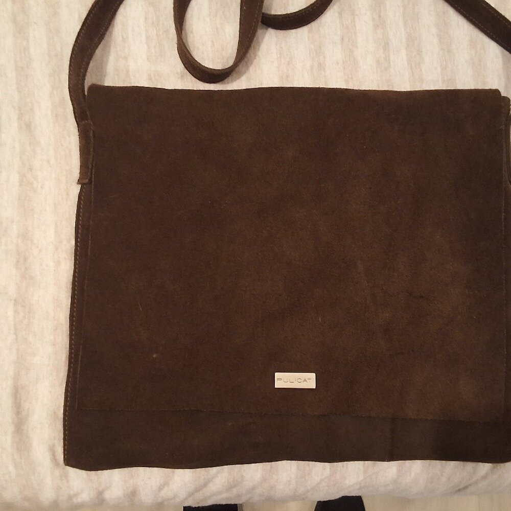 Brown Suede purse